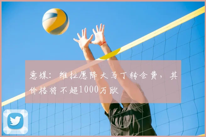 意媒：维拉愿降大马丁转会费，其价格将不超1000万欧